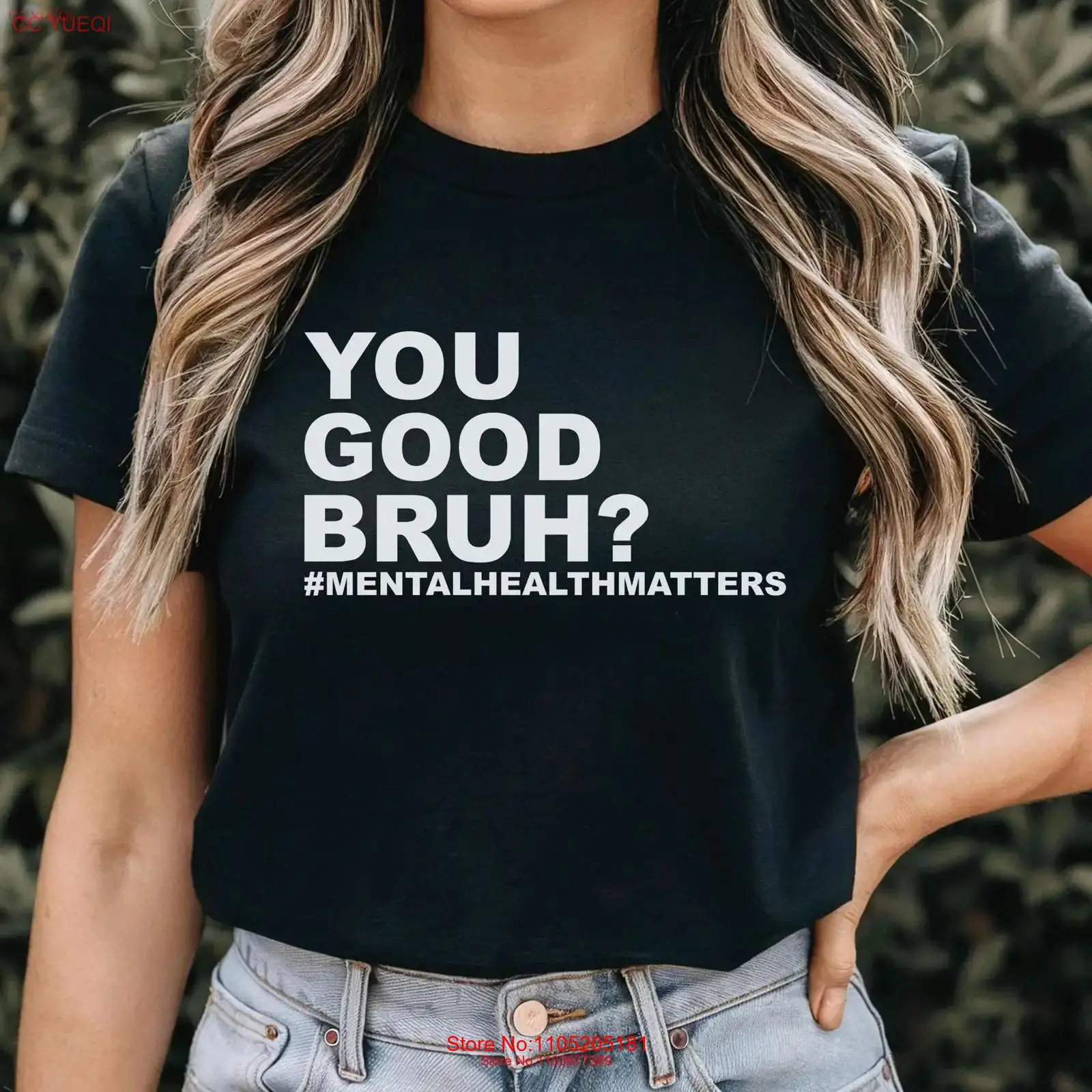 Wellness Health Quotes Short - Mens Mental Health Matters T Shirt