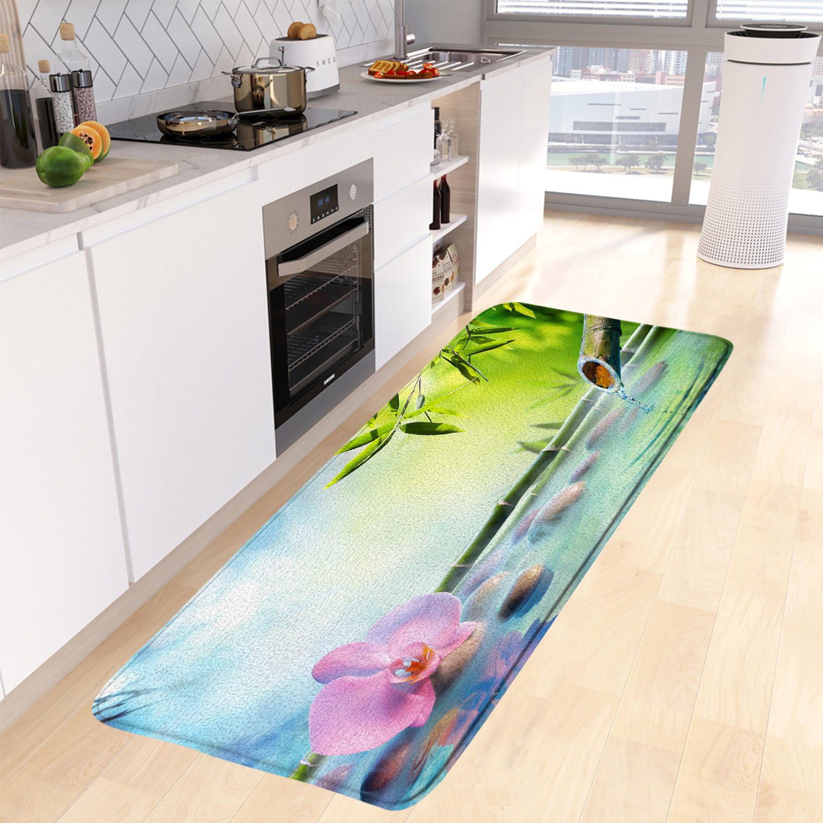 Zen Green Bamboo Bath Mat Pink - Bamboo Bath Mat review and price