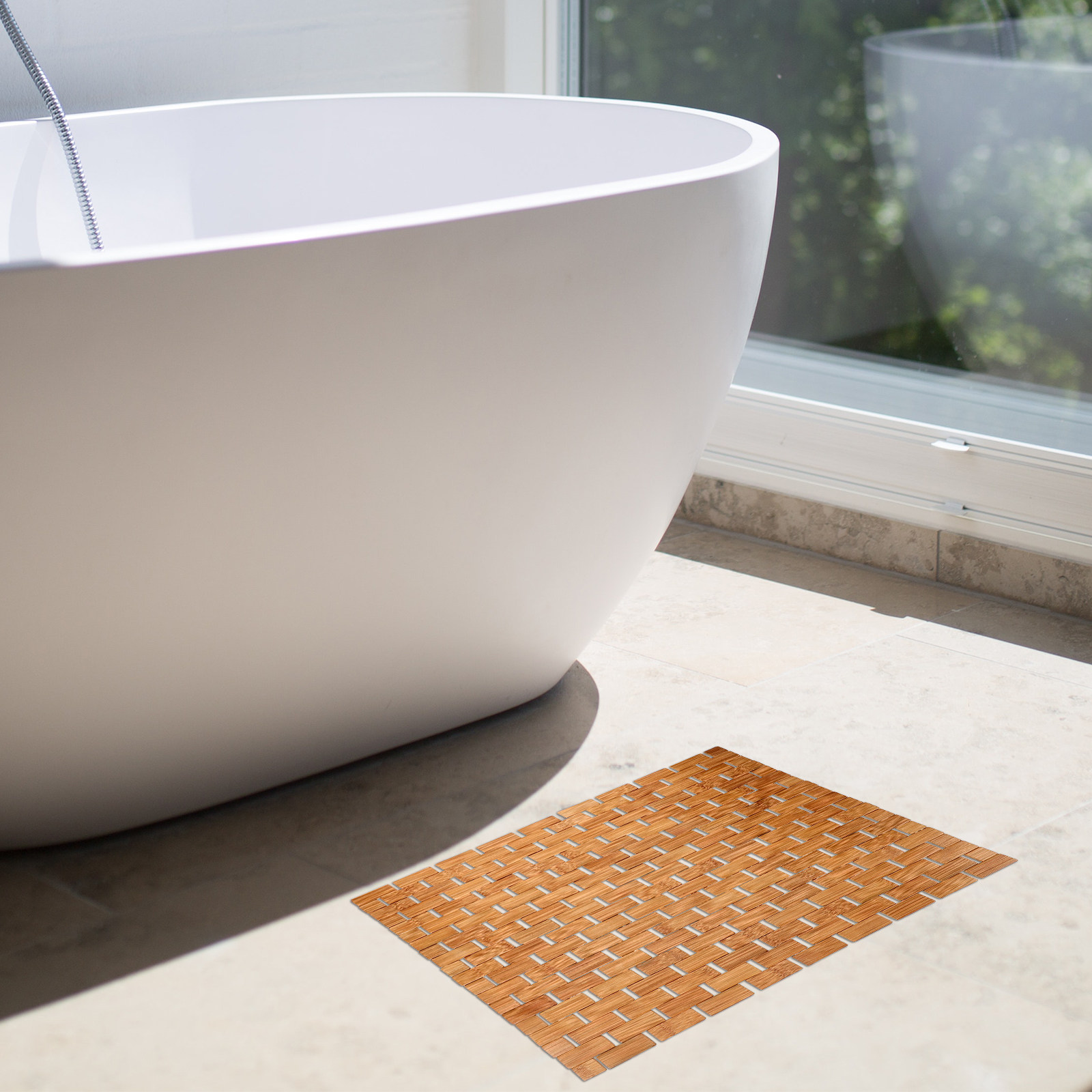 Bamboo Floor Non Slip Shower M - Bamboo Bath Mat review and price