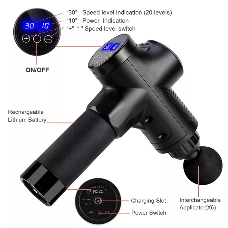 Fascial Massage Gun Electric P - Health Wellness Fitness review and price