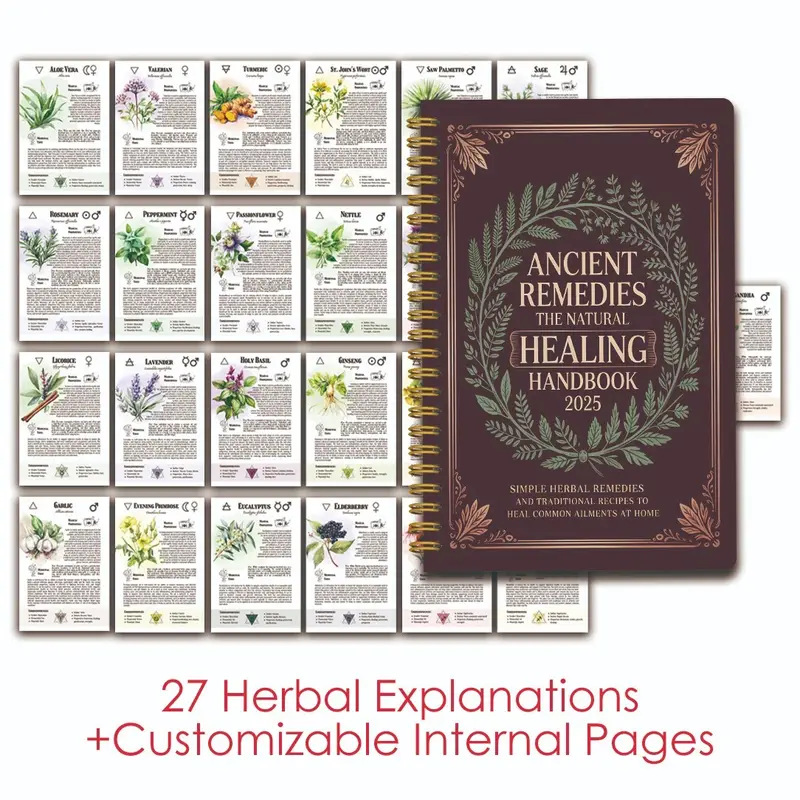 Natural Remedies Handbook with - Health & Wellness Rehab review and price