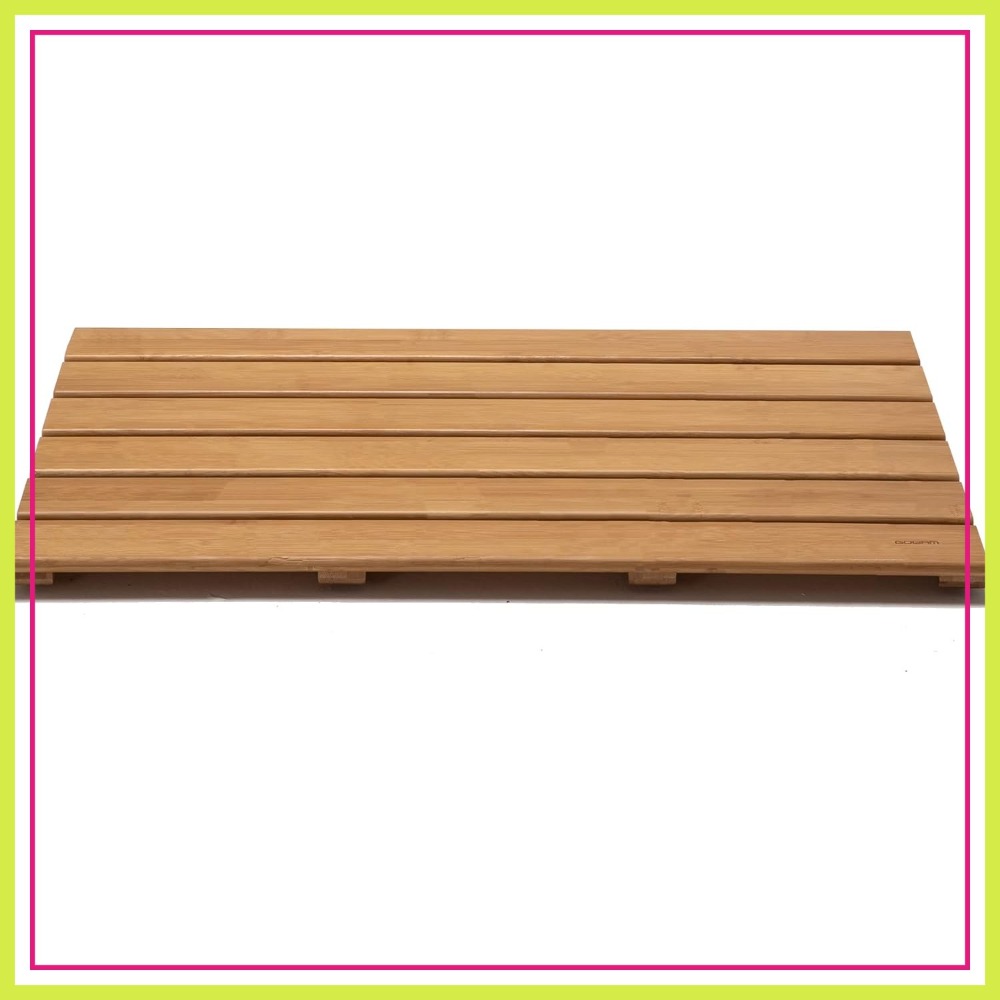 Natural Bamboo Bath Mat, 26x15 - Bamboo Bath Mat review and price