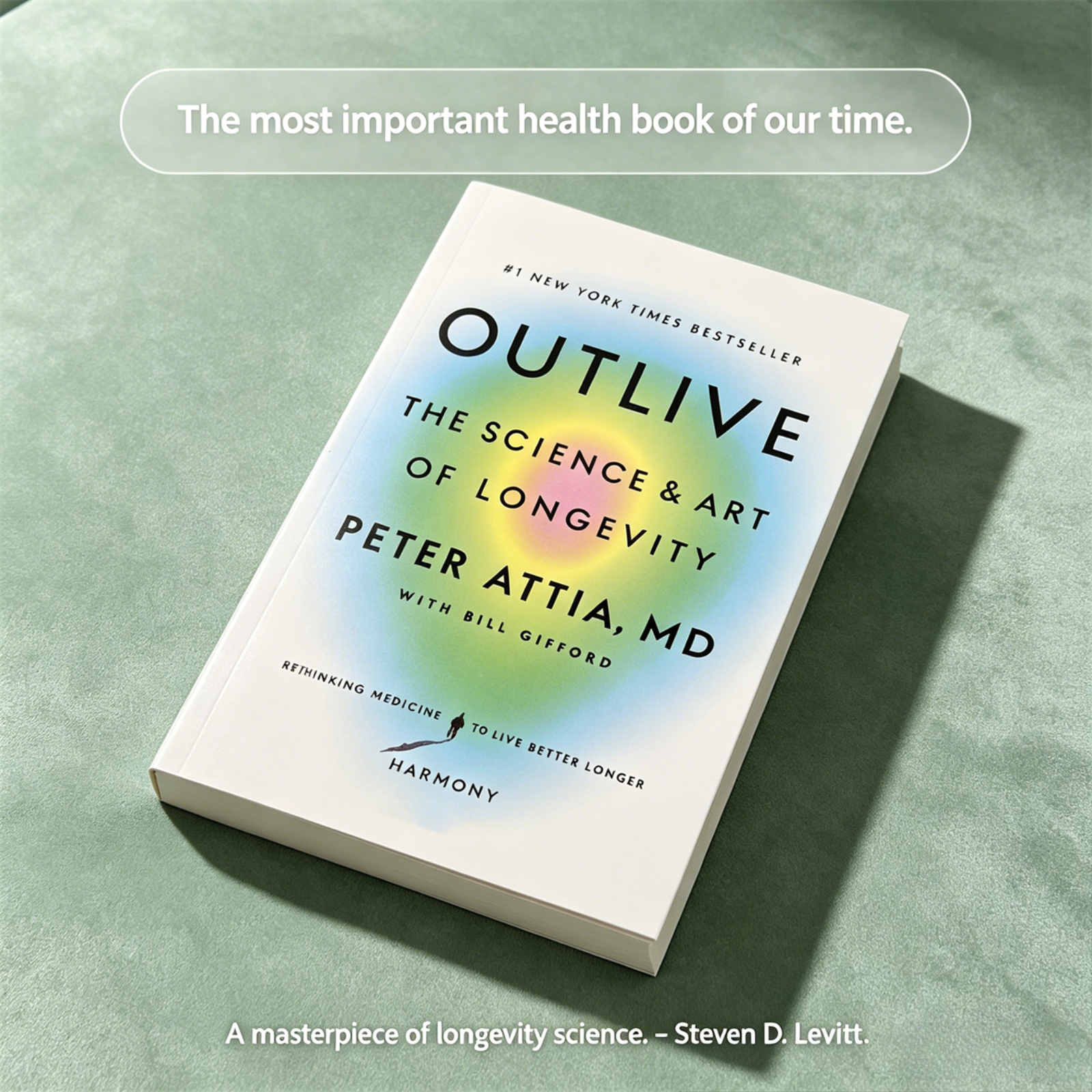 Outlive: The Science & Art of  - Health Wellness Longevity review and price